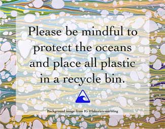 Please Be Mindful and Protect the Oceans